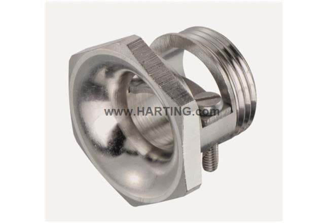 Picture of trompetwartel metaal PG16 doorlaat 10-16mm tap=6.5mm grijs