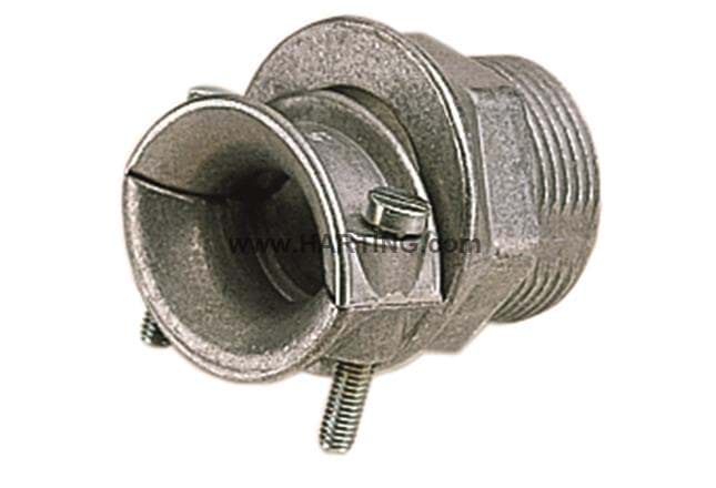 Picture of trompetwartel metaal PG29 doorlaat 19-29mm tap=13mm grijs