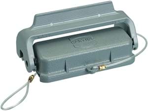 Picture of Han 16A-1LOCK kap tbv kabelhuis grijs