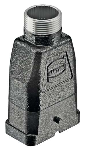 Picture of Han Compact kabelhuis top M25 metaal zwart