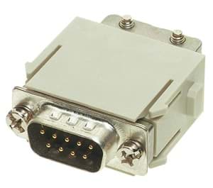 Bild von Han module D-sub 9p.male 1mod.