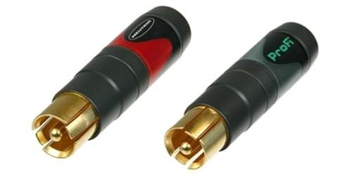 Bild von RCA stekerset PROFI rood+zwart