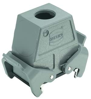 Picture of Han 10B-2LOCK koppelhuis hoog top-invoer M32 grijs