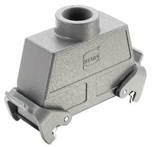 Bild von Han 24B-2LOCK koppelhuis hoog top-invoer PG29 grijs