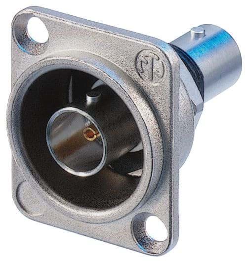 Bild von BNC chassis D-gat bus/bus geisoleerd nikkel