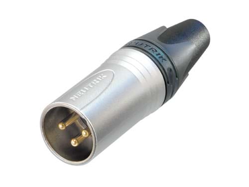 Bild von XLR kabeldeel 3 pin pen high temperature chroom