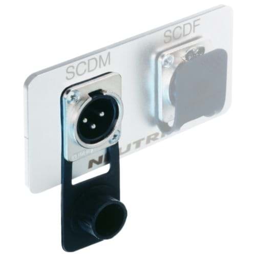 Bild von afdekkapje rubber XLR-D male + speakon NL2M*/NL4M*