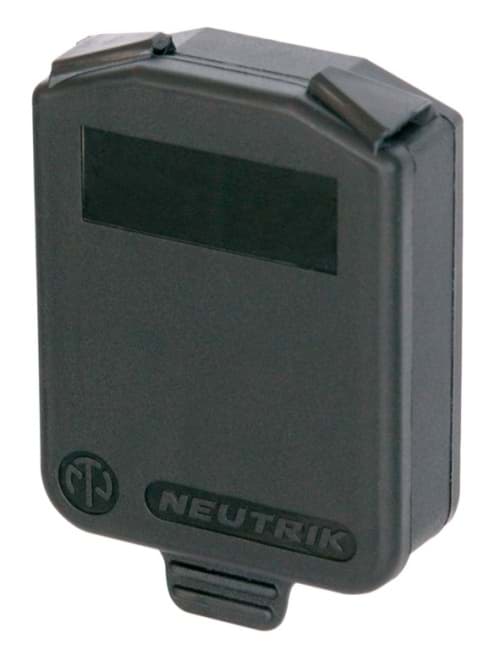 Bild von afdekkapje D-housing IP42 zwart