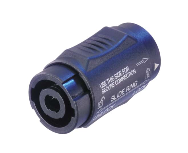Picture of speakON 4-polig koppeladapter vergrendelbaar