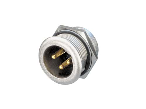 Picture of XLR chassis-rond MPR-HD 3p male