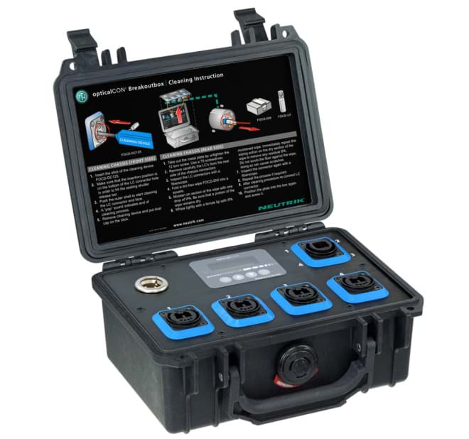 Bild von powerMONITOR breakoutbox SM APC in:QUAD out:2xDUO opticalCON