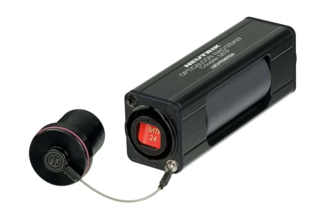 Picture of opticalCON MTP24 coupler IP65 Multi-Mode