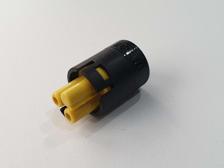 Afbeelding van TEEPLUG TH380 kabeldeel+clip 2p bus schroef 17,5A D10 IP20 BULK