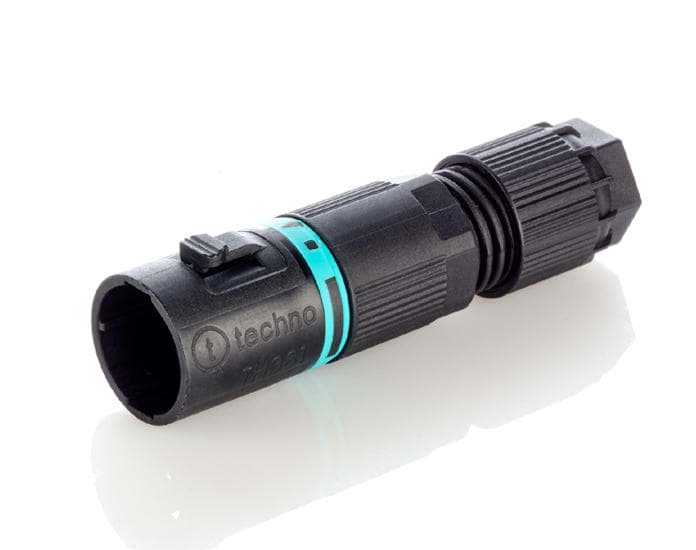 Afbeelding van micro-TEEPLUG kabeldeel 2p pen 10A D7.0-8.0 IP68 BULK