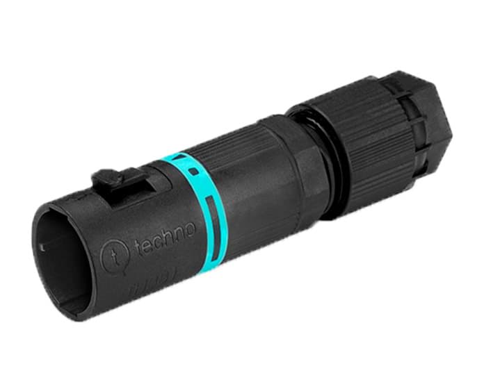 Afbeelding van micro-TEEPLUG kabeldeel 3p(LNE) pen 10A D5.8-6.9 IP68 BULK