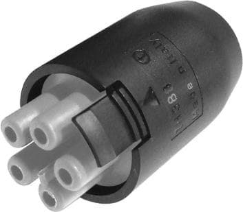 Afbeelding van TEEPLUG TH388 kabeldeel+clip 5p(4p+PE) bus krimp D17 IP20 BULK