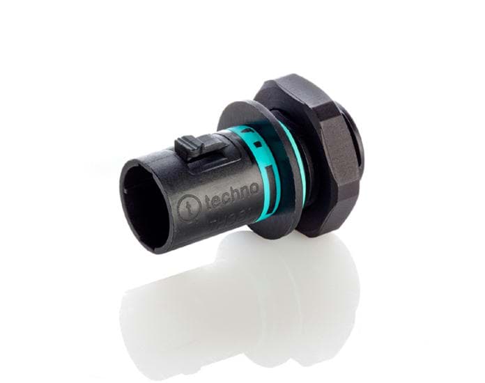 Picture of micro-TEEPLUG chassis 2p pen M16 10A IP68 BULK