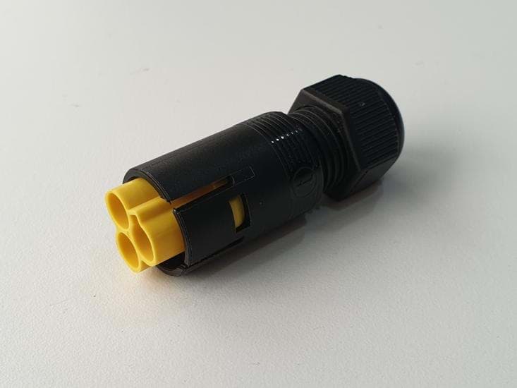 Afbeelding van TEEPLUG TH382 kabeldeel 2p pen schroef 17,5A D7-9.5 IP40 BULK