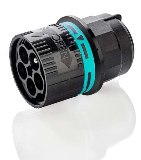 Picture of mini-TEEPLUG chassis+moer M20 5p pen M20 schroef 17,5A IP68