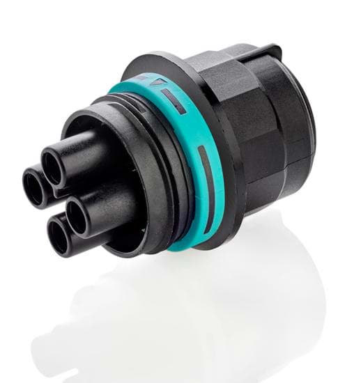 Picture of mini-TEEPLUG chassis+moer M20 4p bus PIERCING IP68