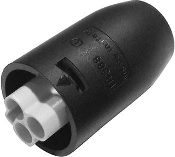 Afbeelding van TEEPLUG TH388 kabeldeel 2p pen krimp 10A pen D17 IP20 BULK