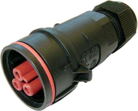Afbeelding van TEEPLUG TH404 kabeldeel 3p(2p+PE) bus schroef 25A D7-14 IP65 BULK