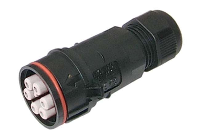 Afbeelding van TEEPLUG TH404 kabeldeel 6p(5p+PE) bus krimp 10A D7-14 IP65 BULK