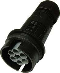 Afbeelding van TEEPLUG metallock kabeldeel 6p(5p+PE) pen krimp pen 10A IP68 BULK