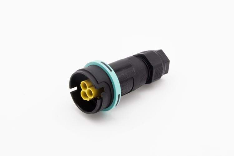 Afbeelding van TEEPLUG TH405 kabeldeel 2p pen schroef zilver D7-14 IP68 BULK