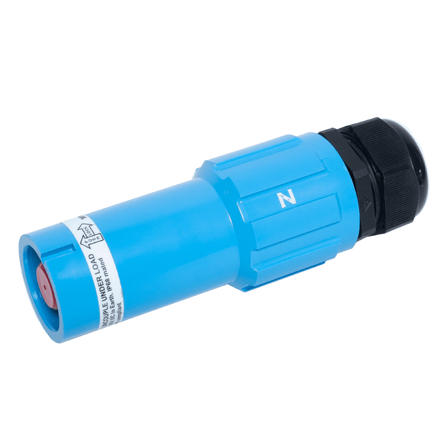 Picture of Powerline QC cable-source 120mm2 BIMETAL d=26-32mm N blue