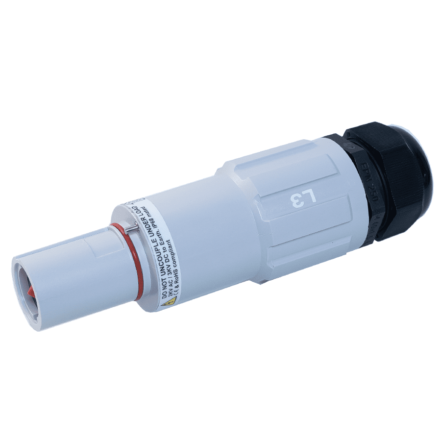 Picture of Powerline QC cable-drain 120mm2 BIMETAL d=26-32mm L3 grey