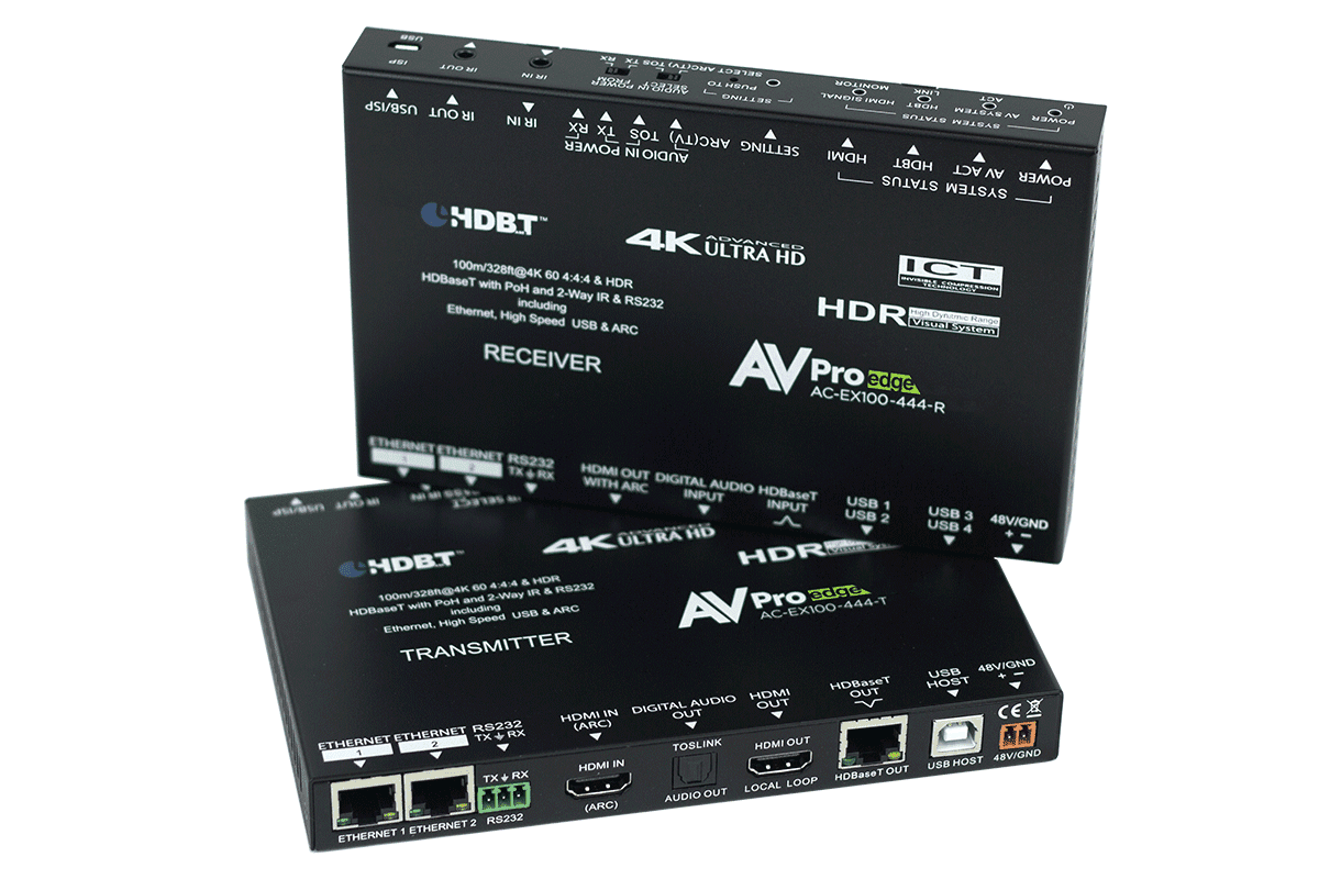 Picture of HDMI ExtenderSet HDBaseT 18G ICT 100m 4K (100m HD) w/USB+ARC