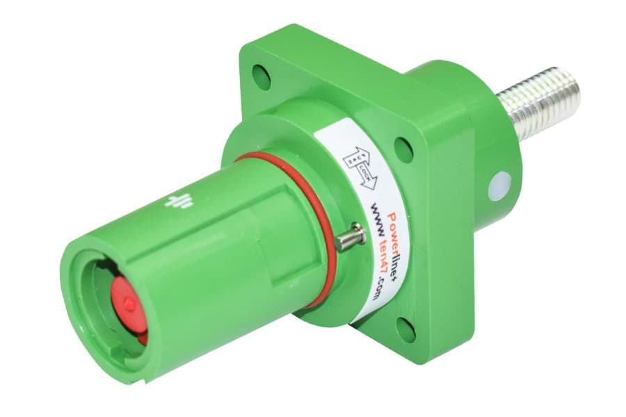 Bild von Powerline QC panel-drain 750A M12 Post E green