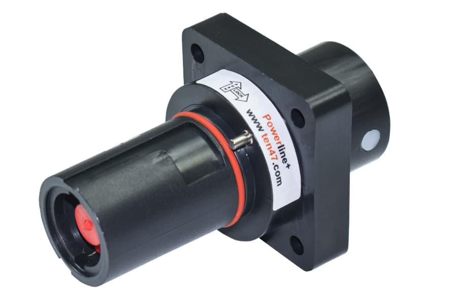 Bild von Powerline QC panel-drain 750A M12 Female Thread L2 black
