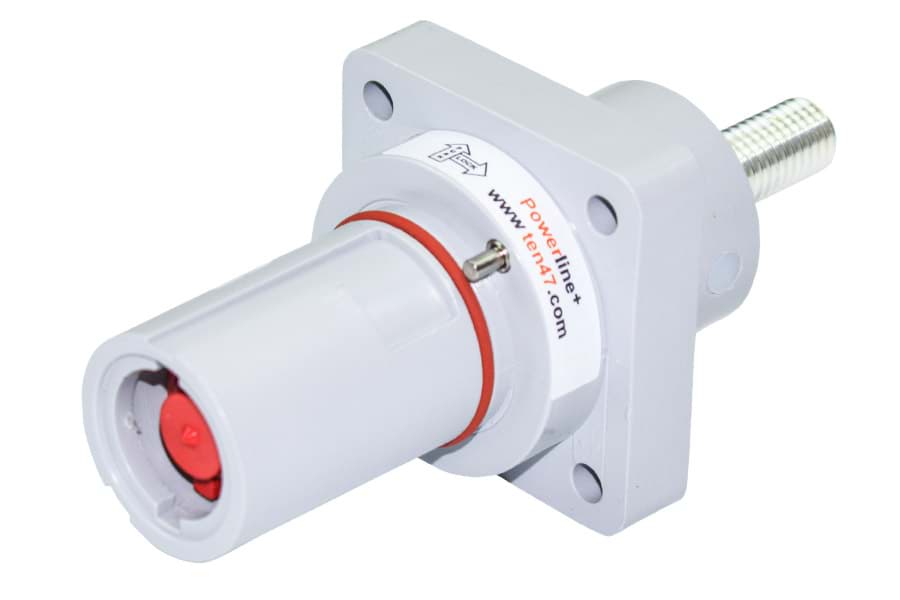 Bild von Powerline QC panel-drain 750A M12 Post L3 grey