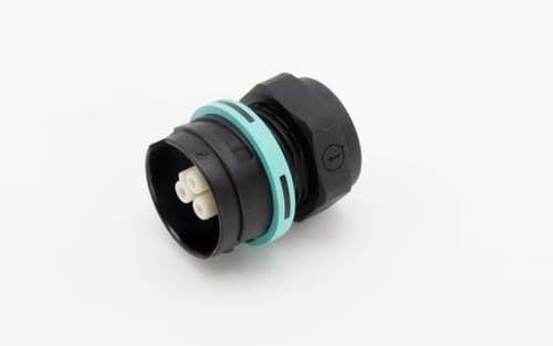 Bild von TEEPLUG TH406 chassis+moer M25 3p(2p+PE) bus schroef 25A IP68