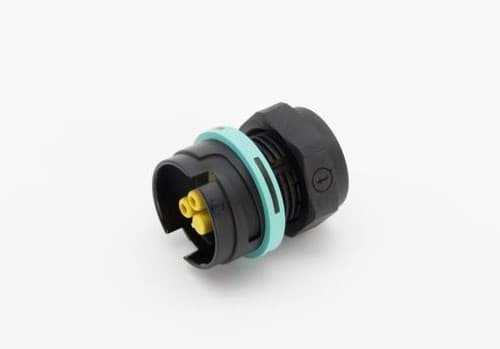 Bild von TEEPLUG TH406 chassis+moer M25 2p bus schroef 25A IP68