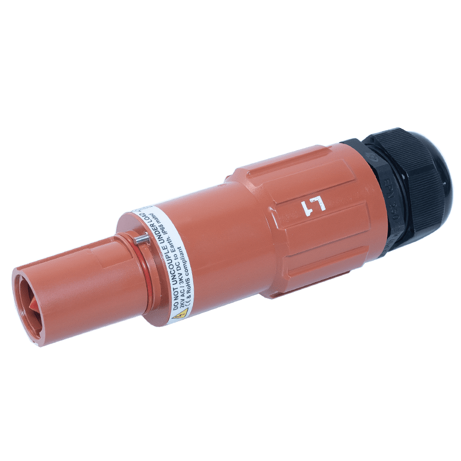 Picture of Powerline QC cable-drain 150mm2 BIMETAL d=26-32mm L1 brown