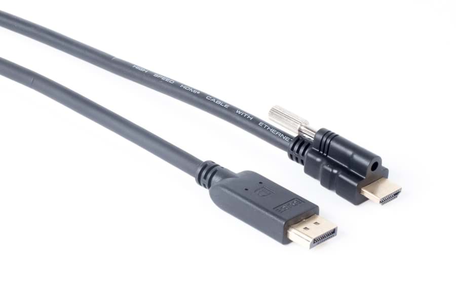 Picture of DisplayPort 1,0m v1.2 naar HDMI kabel A-locking