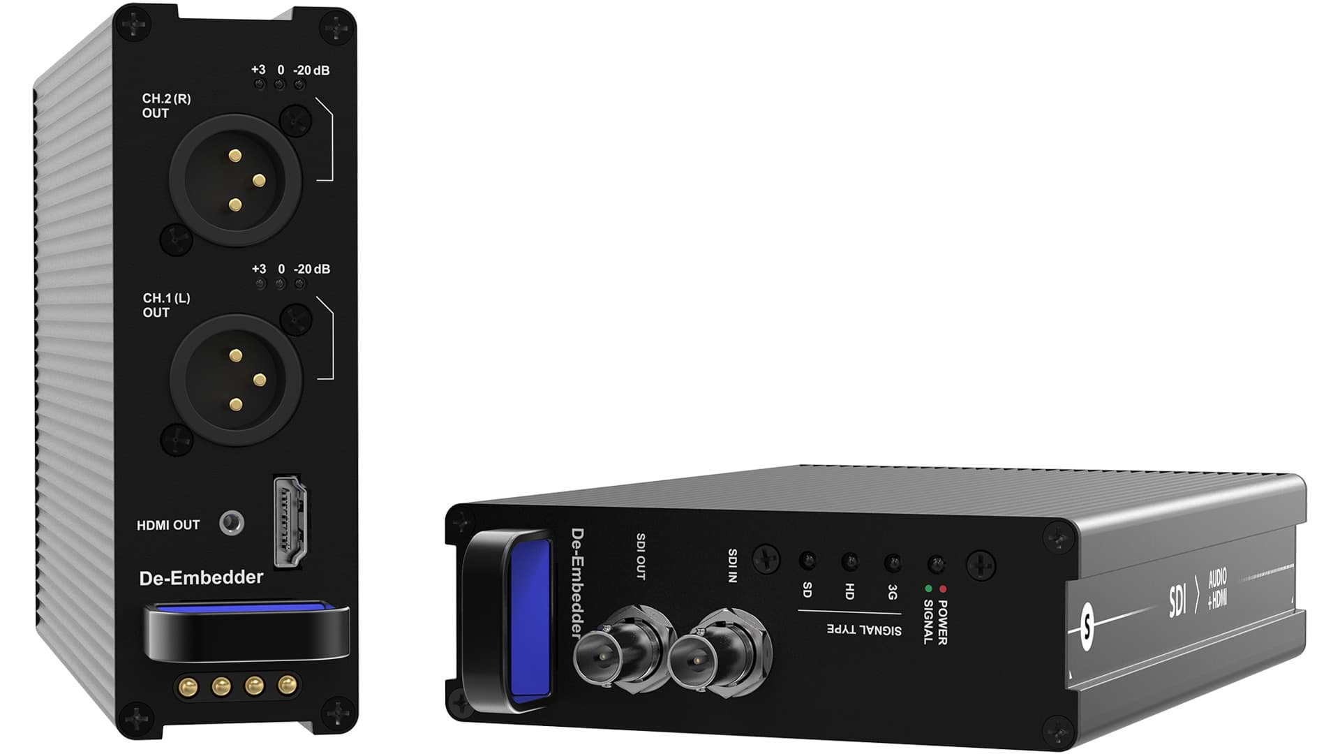Bild von Reversible Module 3G-SDI to HDMI1.2 + Audio DeEmbedder
