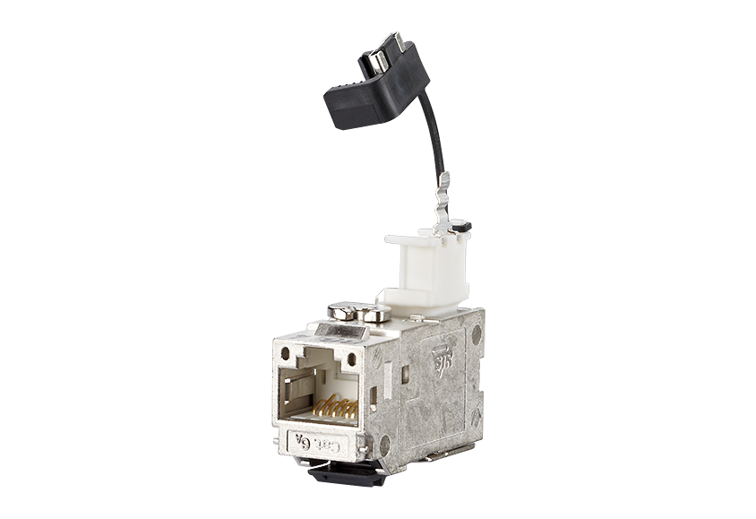 Picture of keystone RJ45 cat.6A 90gr