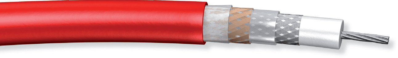 Afbeelding van camerakabel Triflex 8 PVC rood