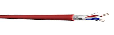 Afbeelding van datakabel FIRETUF CAT5 SF/UTP 4PxAWG22 FB90 rood
