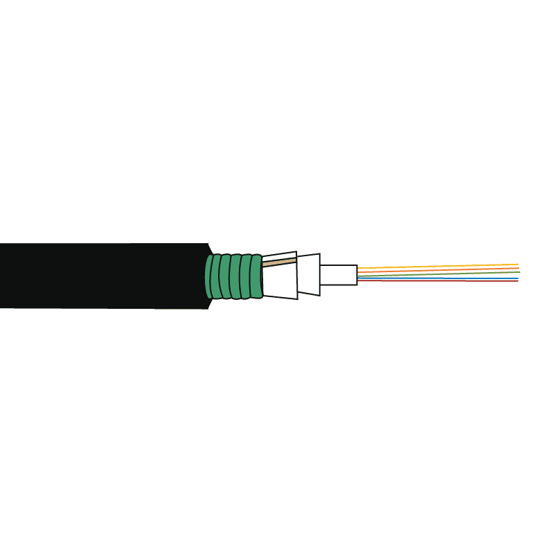 Picture of Loose Tube STA cable MultiMode 12xOM3 250um Cca-s1ad1a1 black