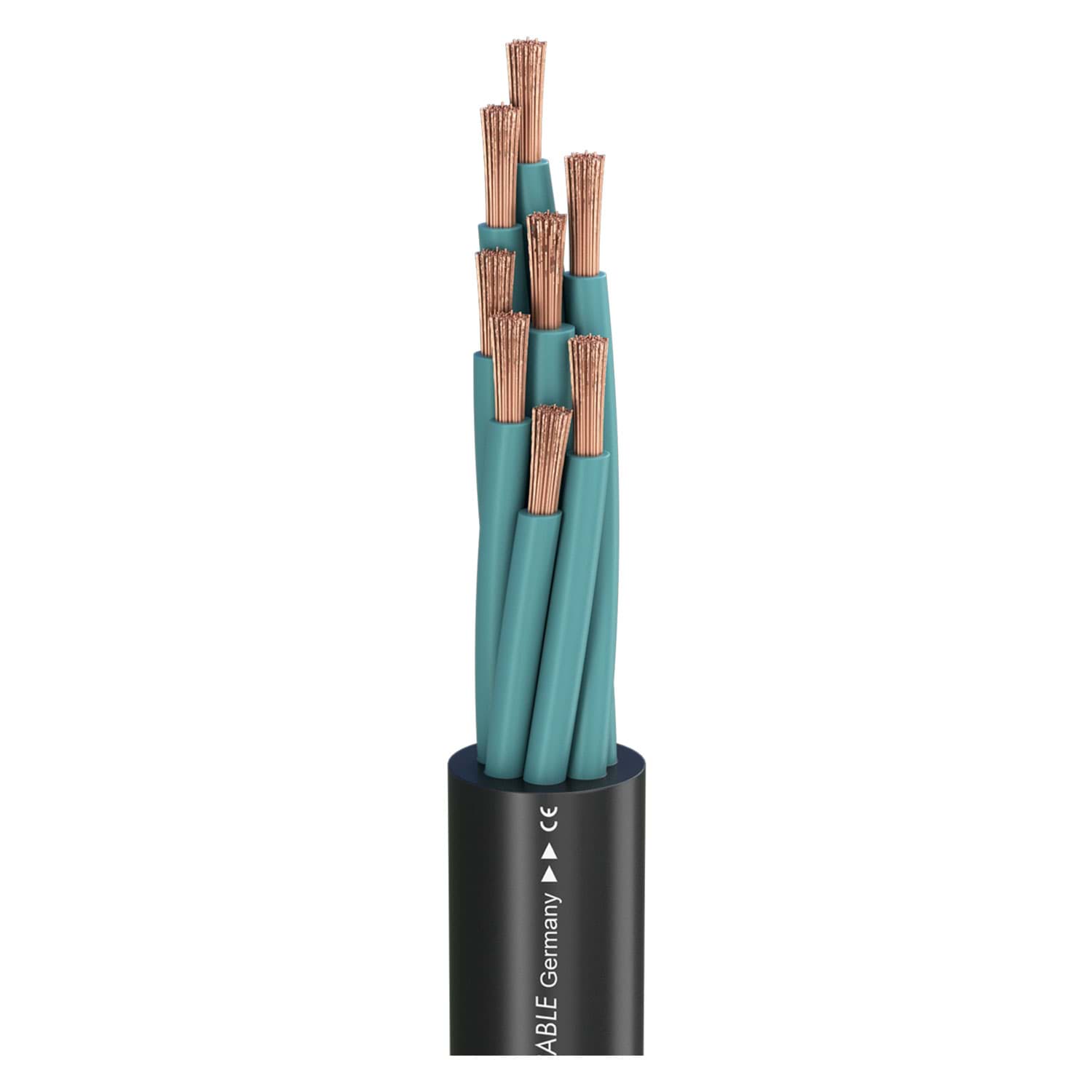Bild von luidsprekerkabel SPM840 Cca-s1b-d1-a1 8x4,0mm2 OFC zwart