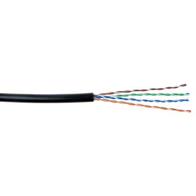Bild von datakabel CAT5E U/UTP 350MHz 4PxAWG24 PE zwart SCP HA305