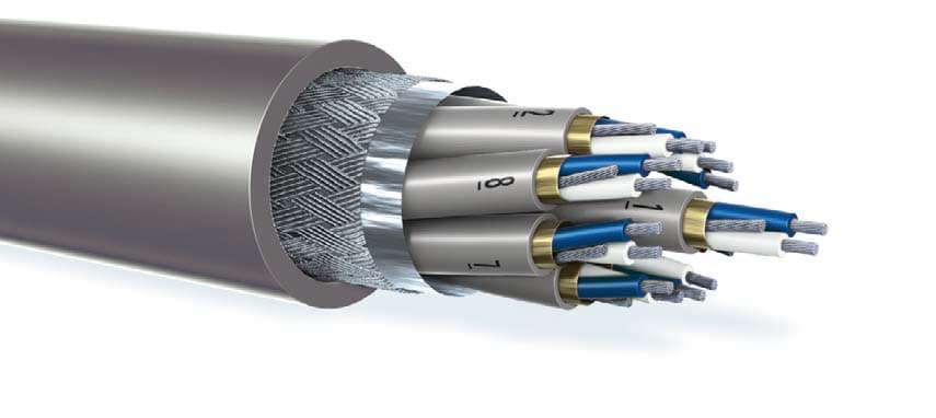 Bild von Multipair  4x2x0,22mm2 audio-AES-DMX-110 FRNC grau RF-CH