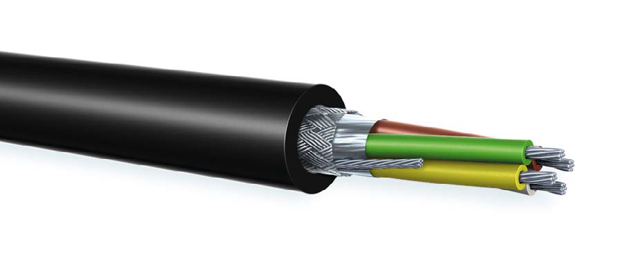 Afbeelding van DMX kabel 2x2x0,34mm2 Foil+Braid 75 OHM FRNC zwart Perivox MTR
