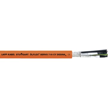 Picture of Olflex-SERVO 719 CY 4G1,5+(2x1,5mm2) PVC oranje UL
