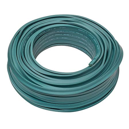 Picture of prikkabel H05RNH2-F 2x1.5mm2 neopreen donkergroen MTR
